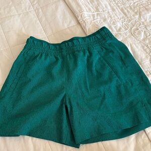 Athleta High Waist Teal Women's Shorts